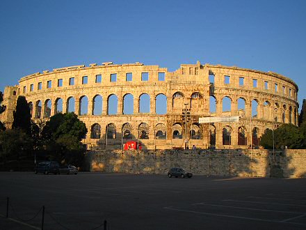 Arena pred zalazak sunca - 19.05.2005.