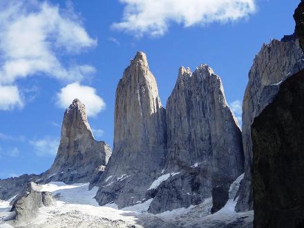 Tores del Paine - dnevni izgled