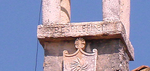 Detalj s tornja sa satom u Balama